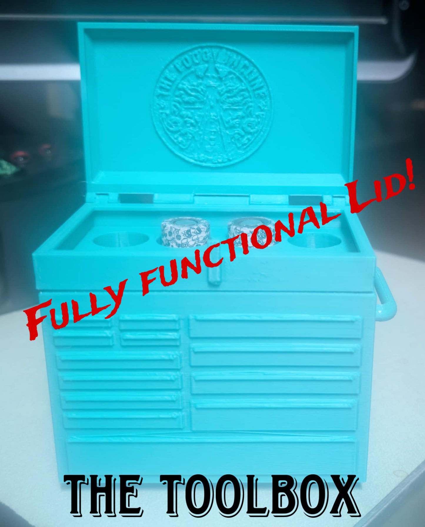 The Foggy Incline Battery Storage Containers (2x700)