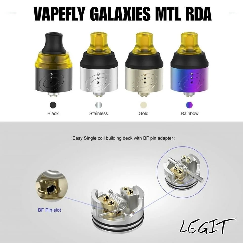 Vapefly Galaxies MTL RDA