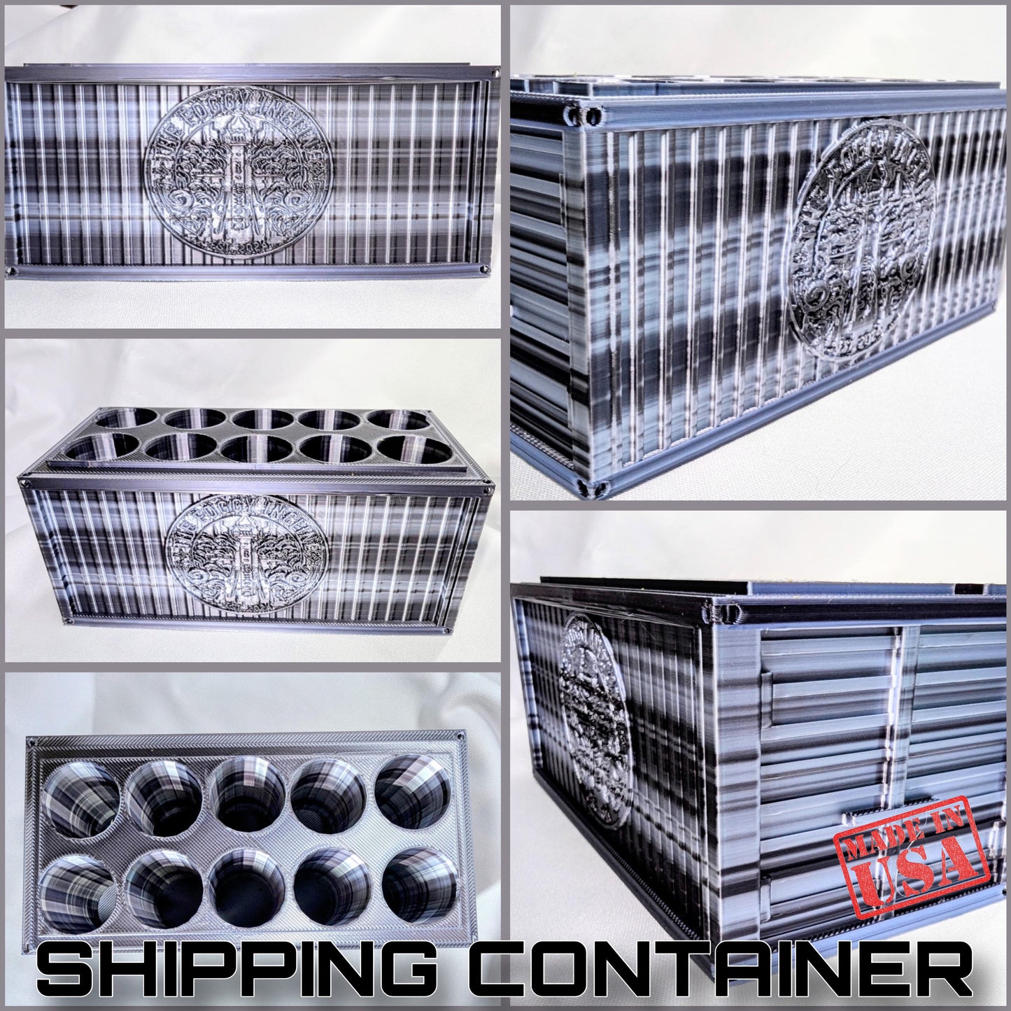 The Foggy Incline Battery Storage Containers (2x700)
