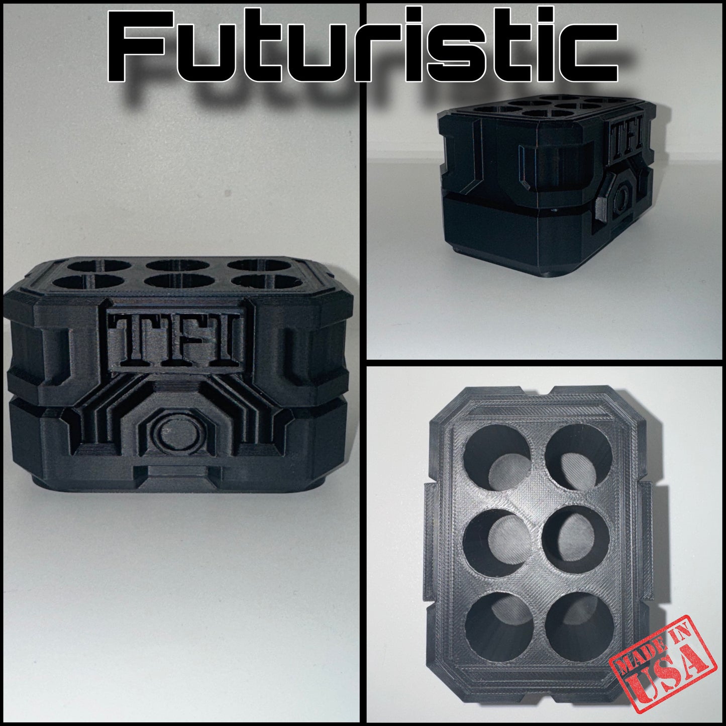 The Foggy Incline Battery Storage Containers (2x700)
