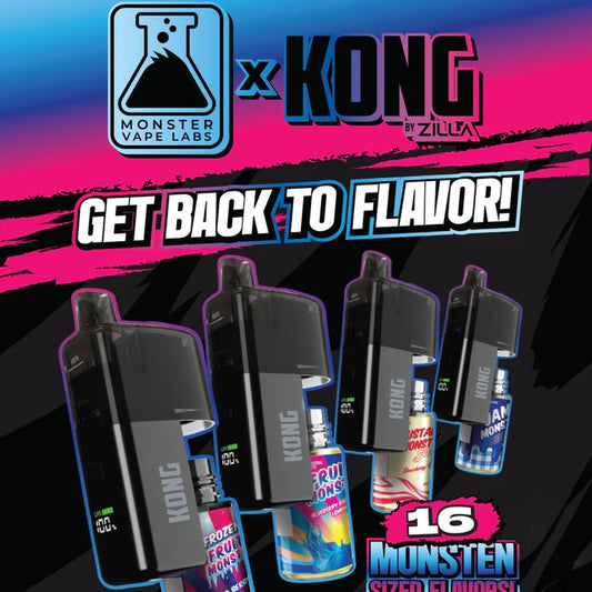 Kong by Zilla x Monster Vape Labs 50K Disposable