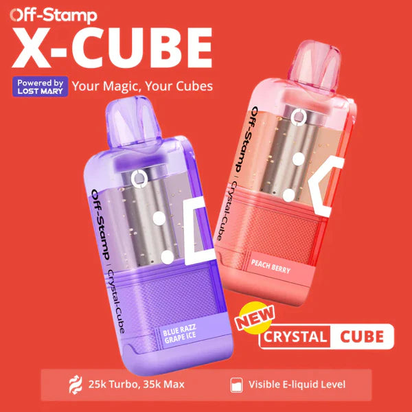 Off-Stamp X-Cube 35,000 Crystal (Juice Pod Only)