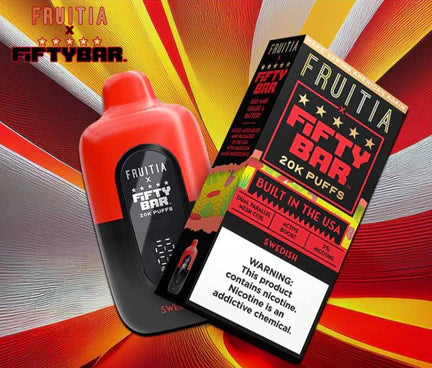 Fruitia X Fifty Bar 20K