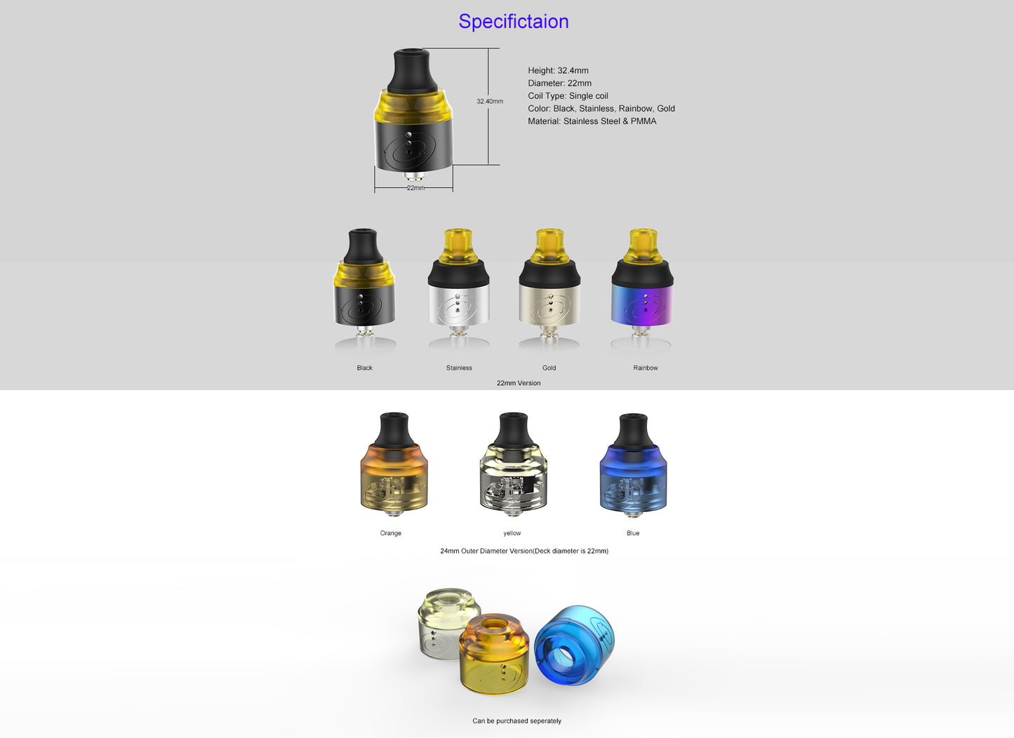 Vapefly Galaxies MTL RDA