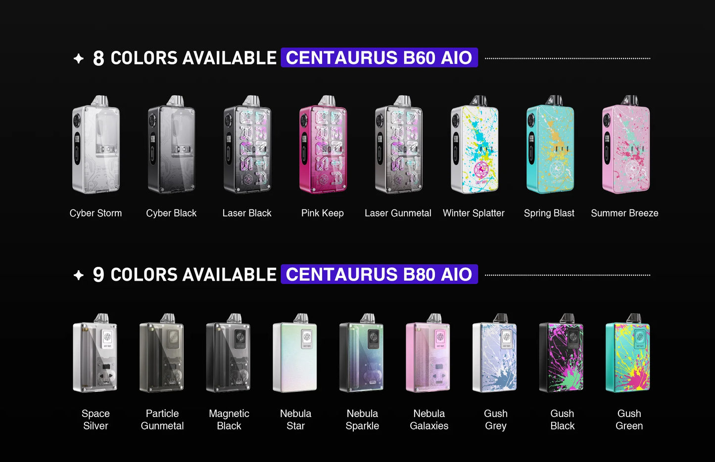 Lost Vape Centaurus B80 AIO Kit