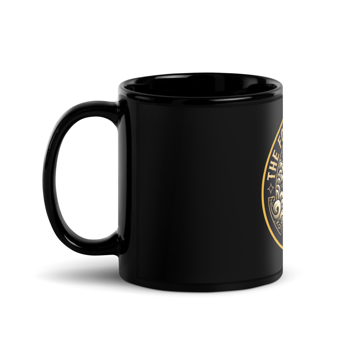 Black Glossy Mug