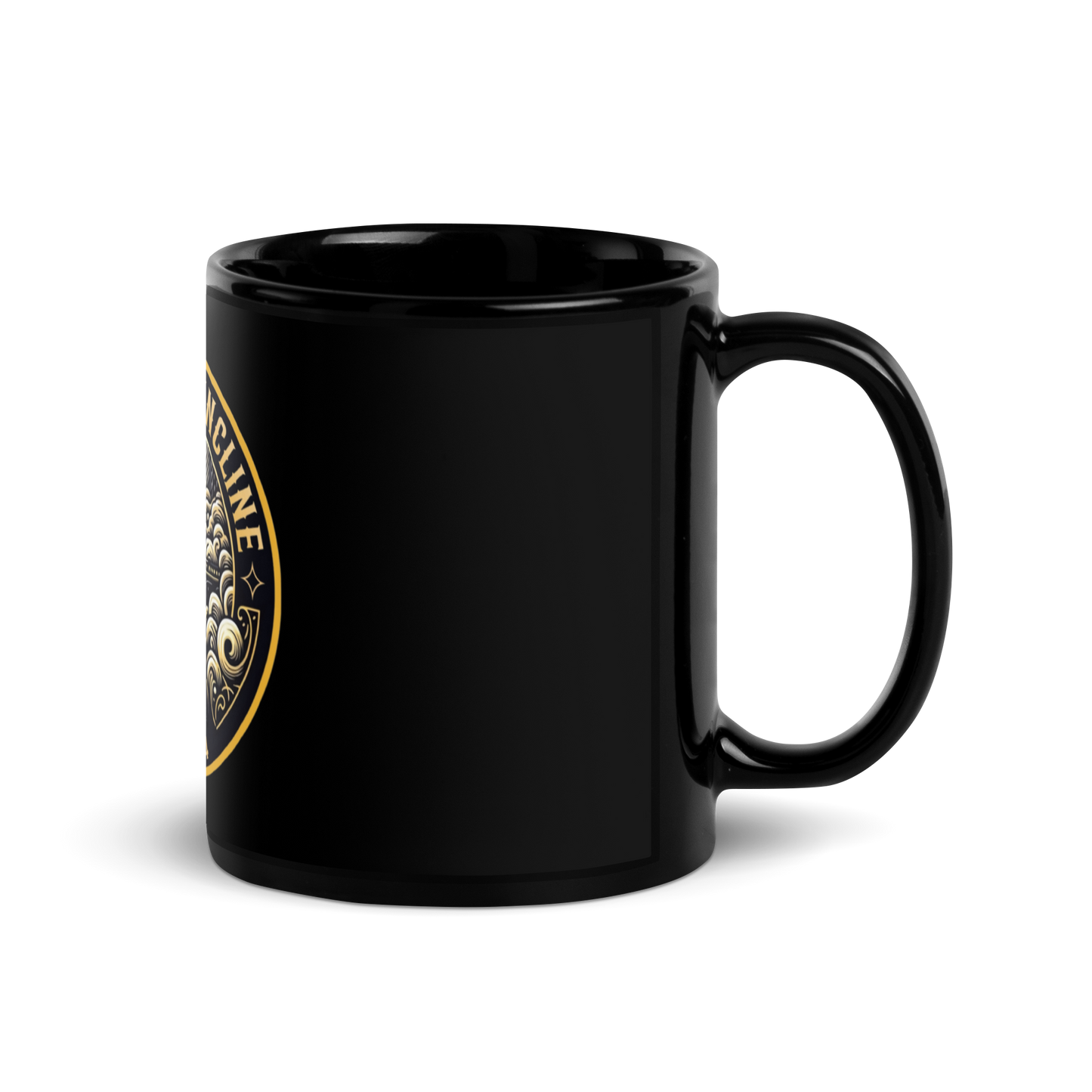 Black Glossy Mug