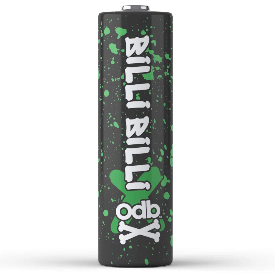 ODB Battery Wraps - Black Green Splatter - Billi Billi