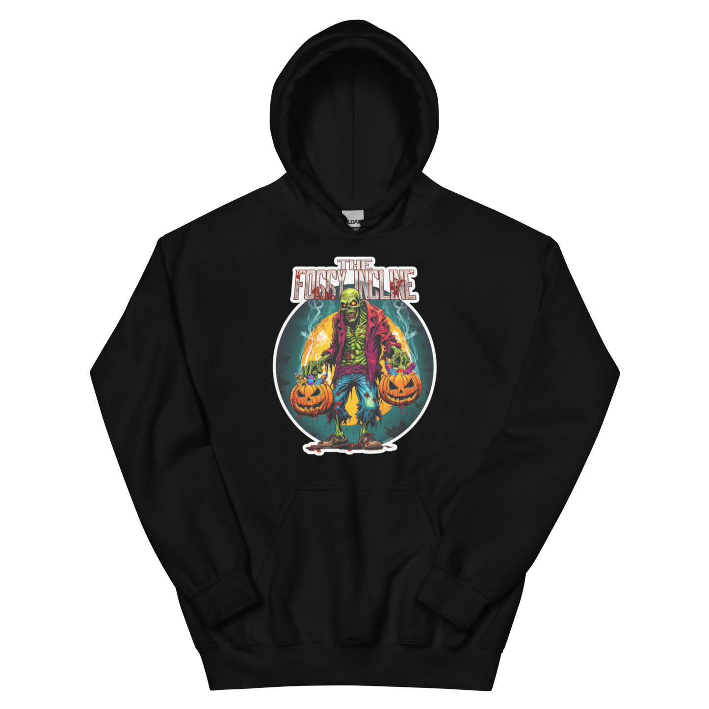 "The Foggy Zombie" Unisex Pullover Hoodie