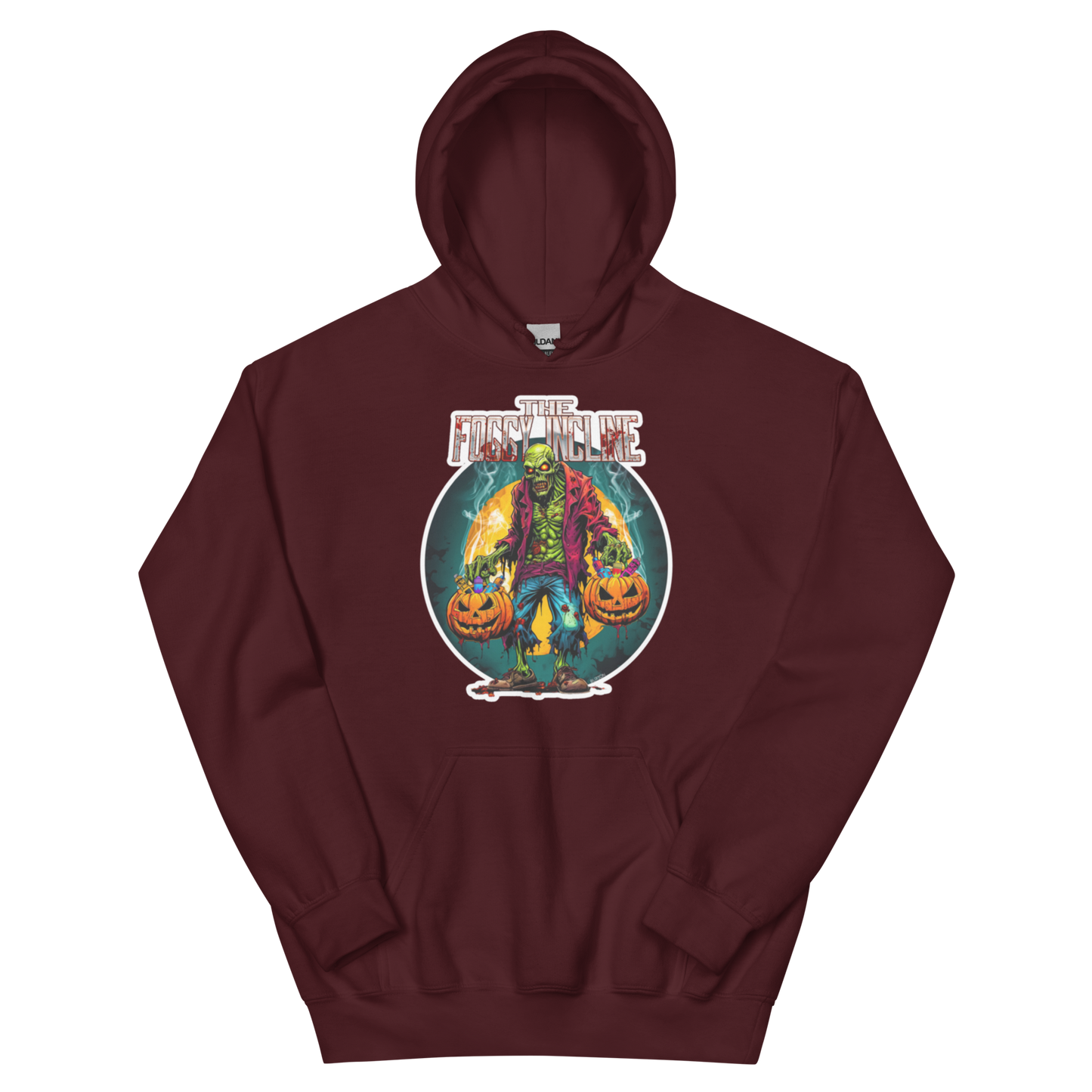 "The Foggy Zombie" Unisex Pullover Hoodie