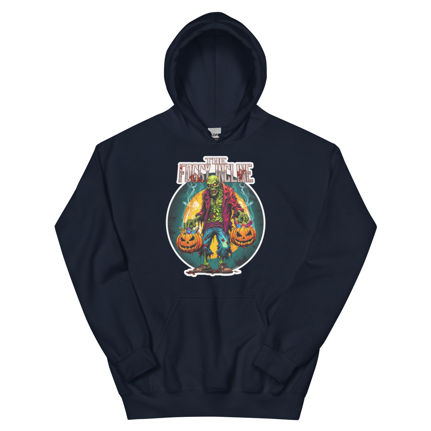 "The Foggy Zombie" Unisex Pullover Hoodie