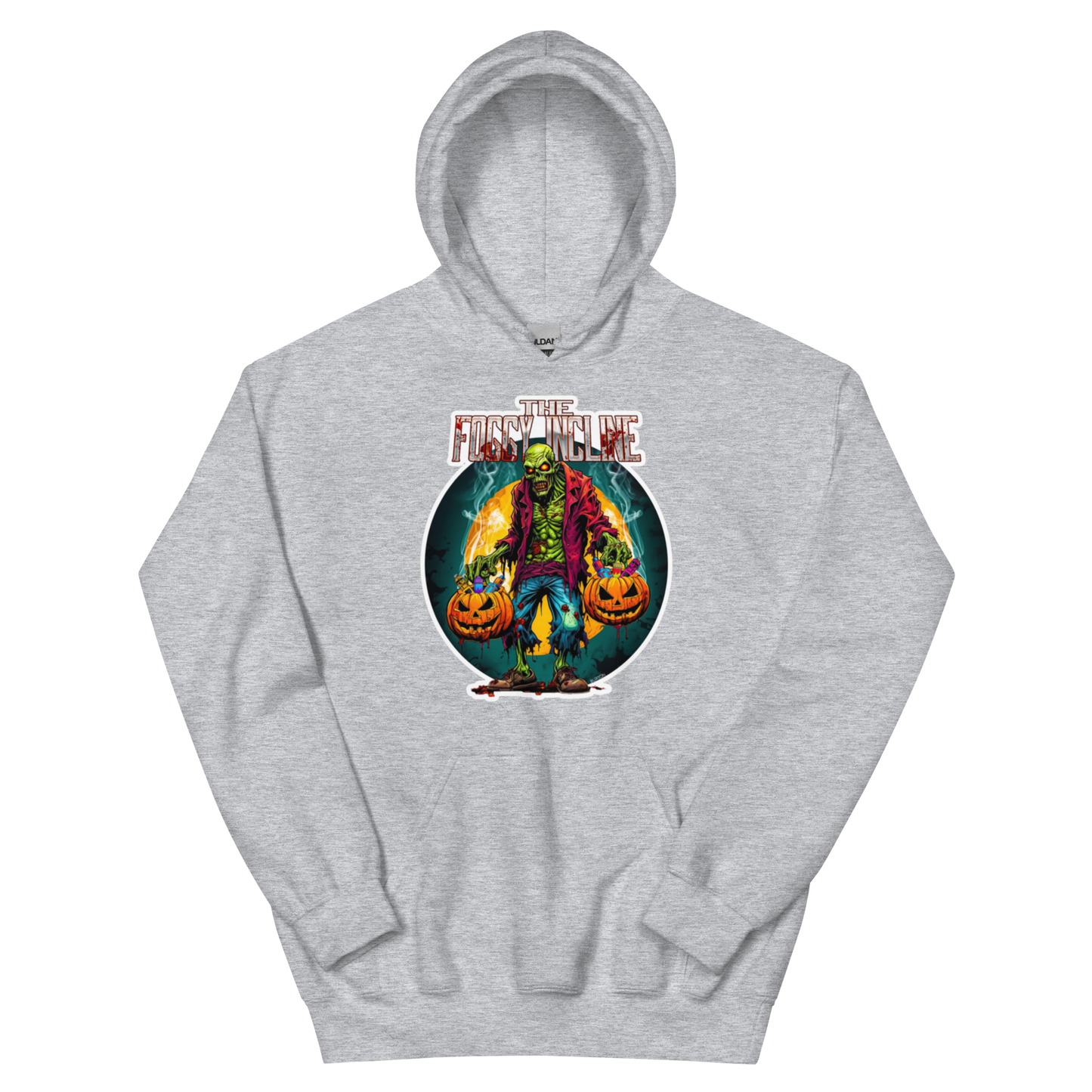 "The Foggy Zombie" Unisex Pullover Hoodie